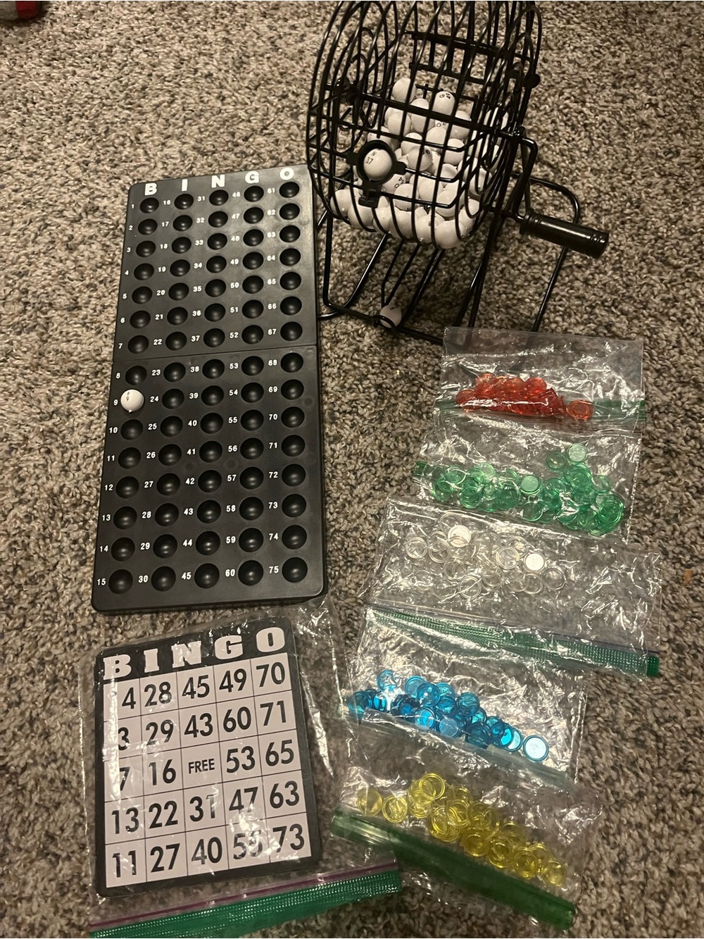 Bingo Set - Picture 2 of 7